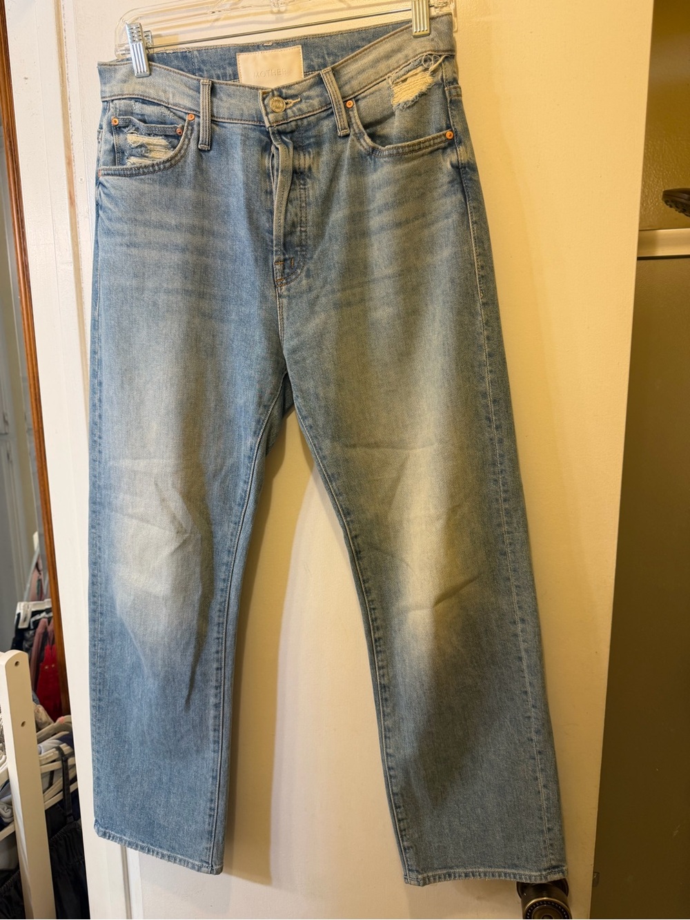 Mother The Ditcher Crop Jeans New Without Tag